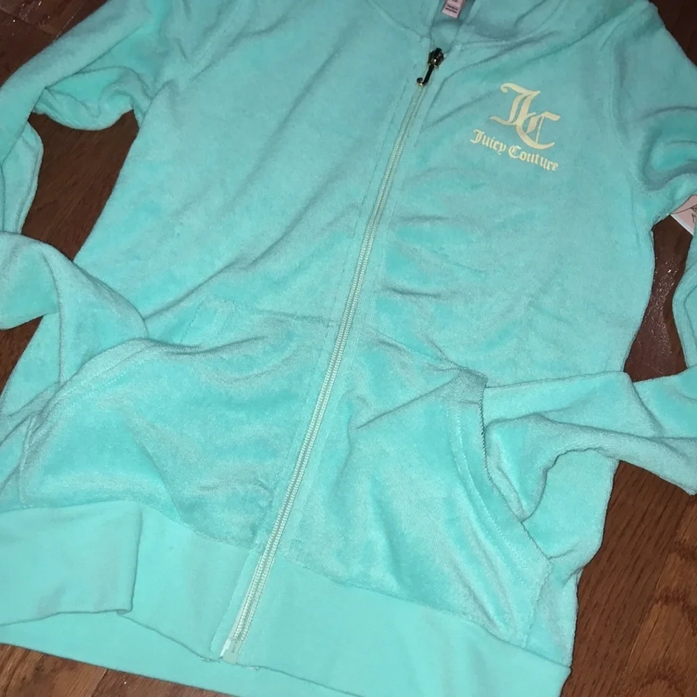 NWT Juicy couture kid’s Terry cloth jacket